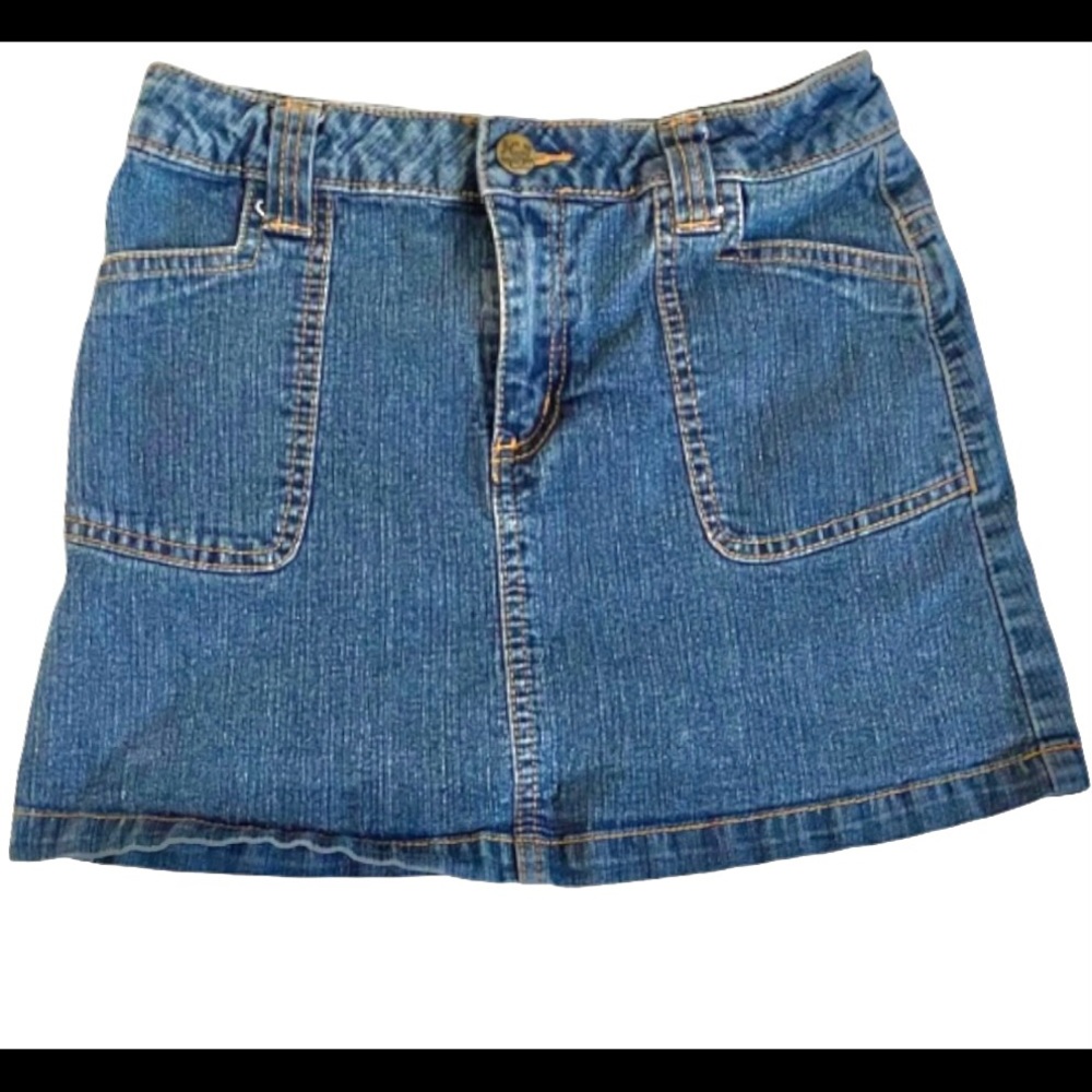 🔥Girls DENIM JEAN SKIRT 🔥Size 7🔥USED